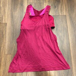 Lululemon Stash It Tank Yoga Crossfit Tank Top Racer Back Bumble Berry Size 8